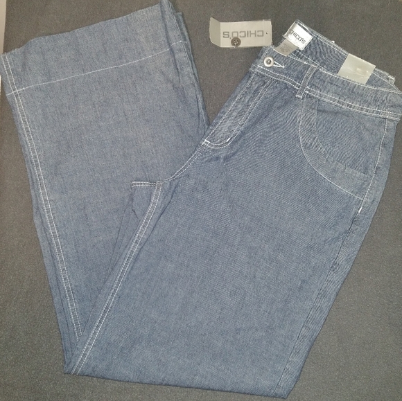 Chico's Denim - NWT Vintage Chicos Wide Leg Jeans